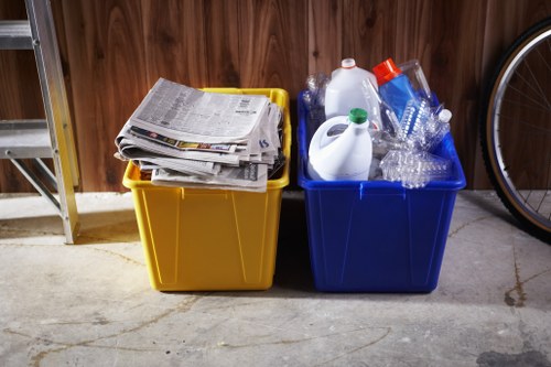 Professional waste removal service handling business waste